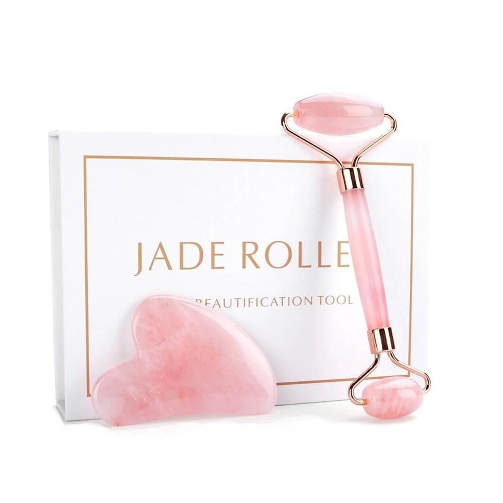 Natural Rose Quartz Roller