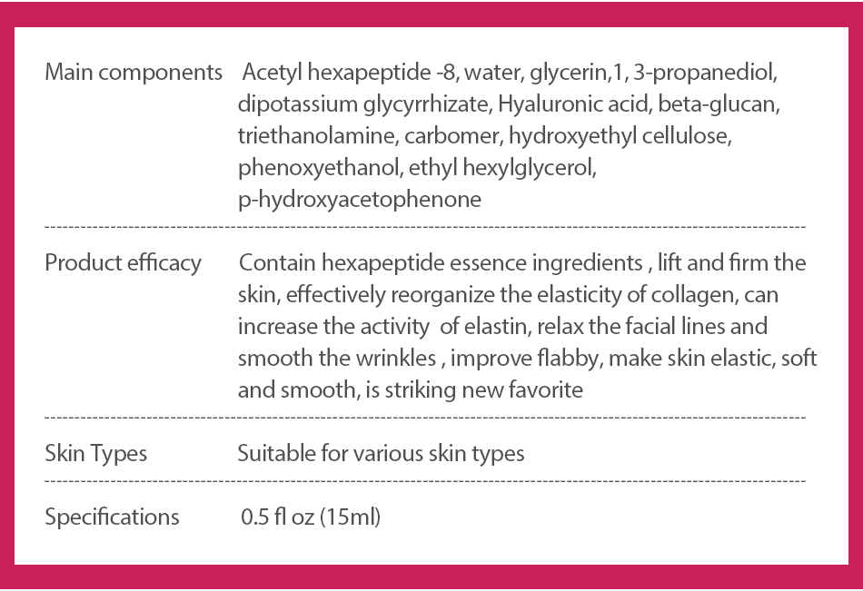 Argireline Collagen Peptides Serum