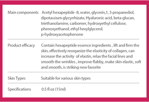 Argireline Collagen Peptides Serum